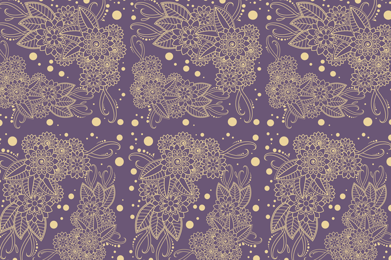 Tekstūruoti stalo padėkliukai botanikos iliustracijoms - „Tenstickers“