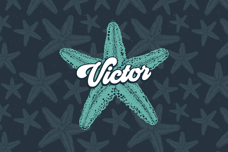 Stalo padėklai su vardu Žvaigždėlapio akcentas - „Tenstickers“