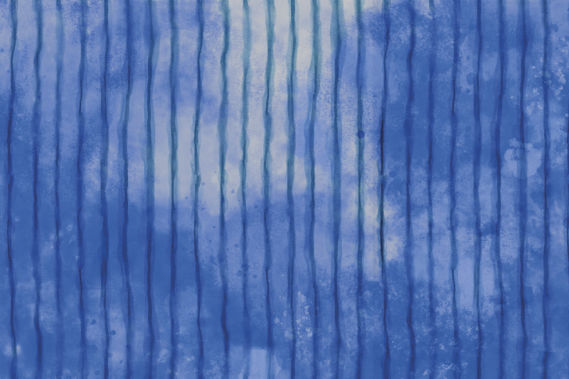 Tekstūruoti stalo padėkliukai mėlynomis dryžiais - „Tenstickers“