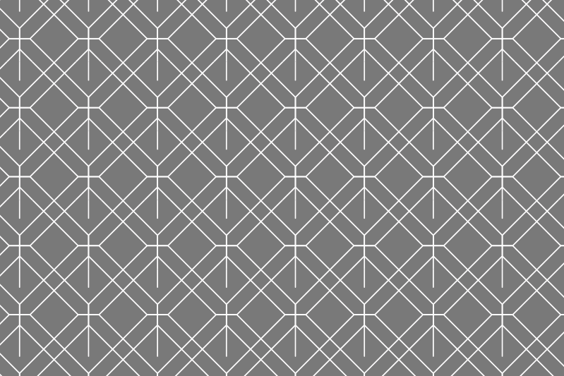 Modernūs stalo padėkliukai stilingai geometrinei paviršiai - „Tenstickers“