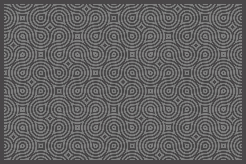 Tekstūruoti stalo padėkliukai abstrakčiu sūkuriniu raštu - „Tenstickers“