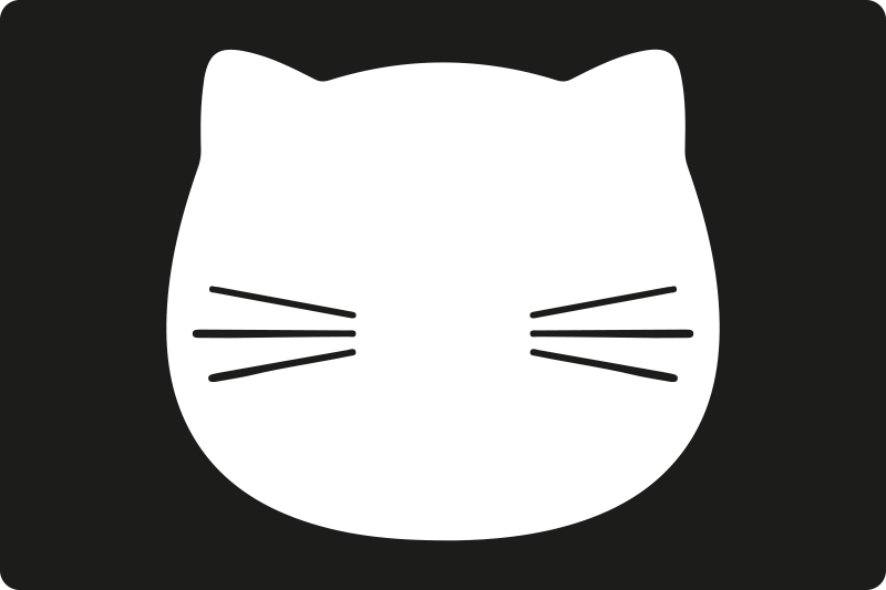 Originalūs stalo padėkliukai katės veido forma - „Tenstickers“