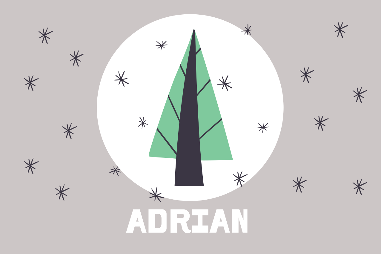 Personalizuotos eglutės kalėdinės vietos - „Tenstickers“