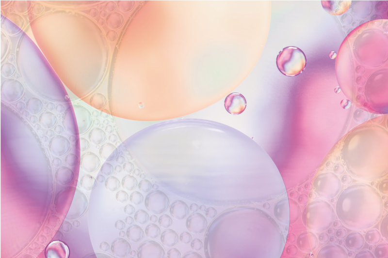 Tekstūruoti stalo padėkliukai burbuliniais raštais - „Tenstickers“