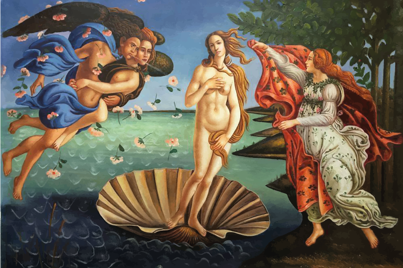 Originalūs stalo padėkliukai klasikinės mitologijos scenos - „Tenstickers“