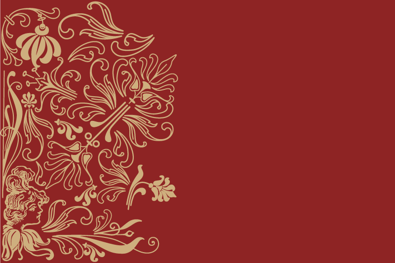 Elegantiški stalo padėkliukai su gėlių akcentais - „Tenstickers“