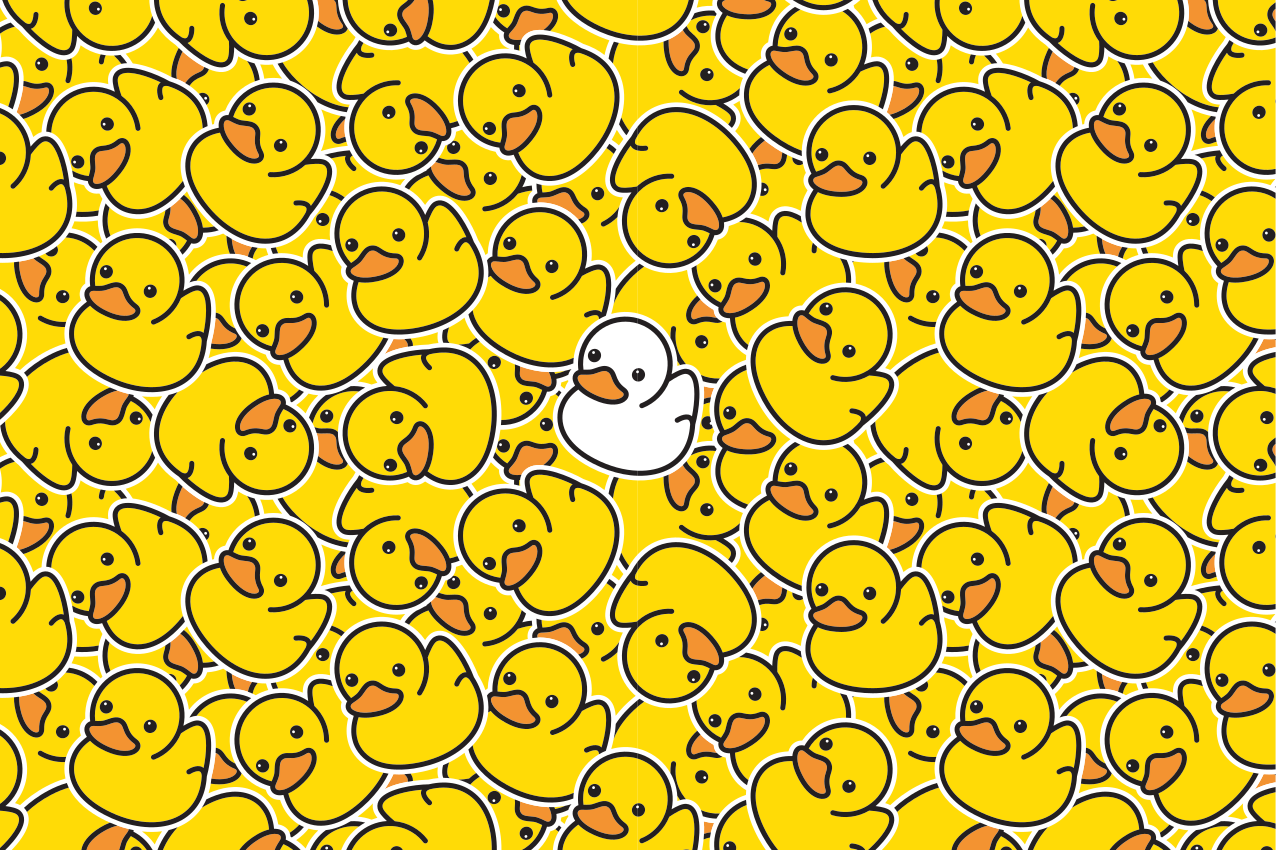Vaikiški stalo padekliukai ančiuko raštu - „Tenstickers“