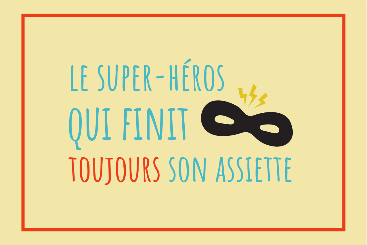 Vaikiški stalo padėkliukai superherojų įkvėpimui - „Tenstickers“