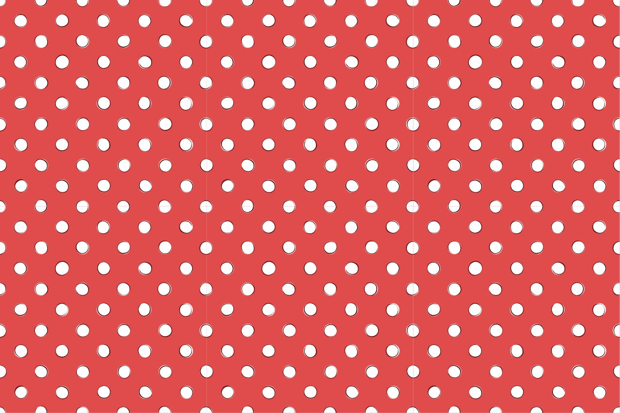 Originalūs stalo padėkliukai su taškeliais - „Tenstickers“