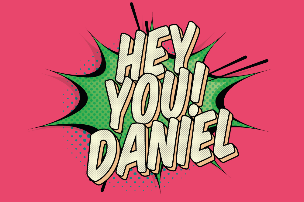 Stalo padėklai su vardu pasveikinimas tau! - „Tenstickers“