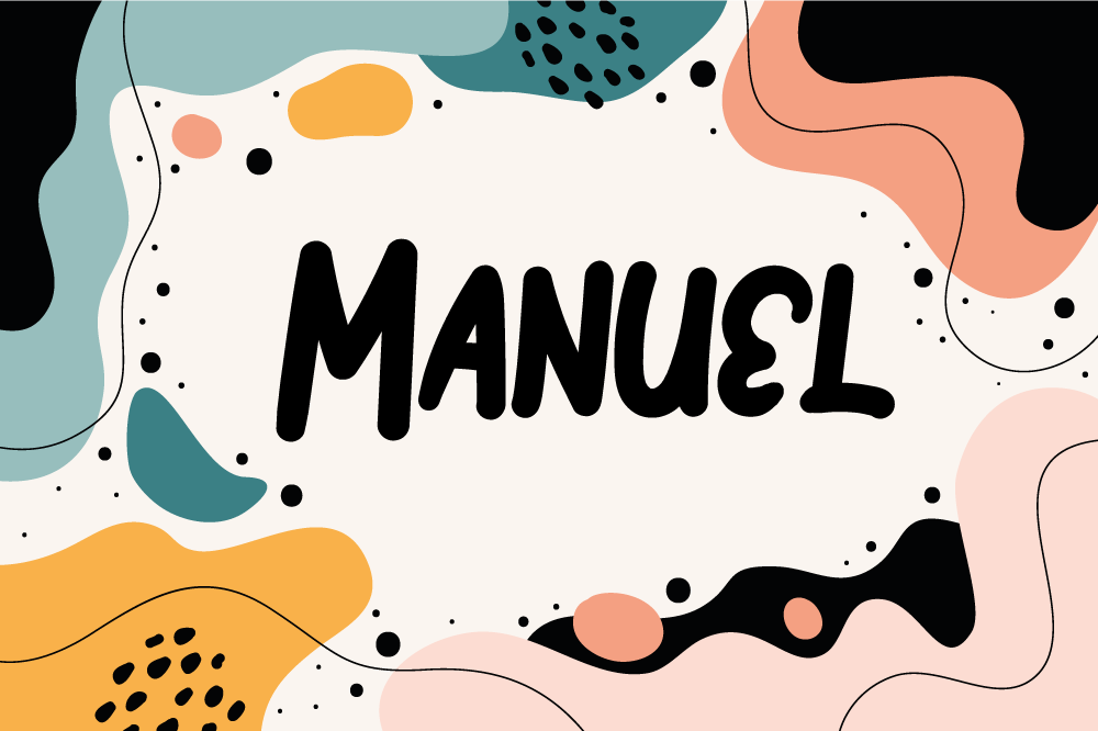 Vaikiški stalo padėklai gyvybingi abstraktūs formatai - „Tenstickers“