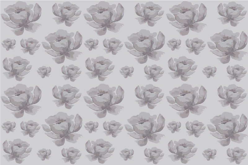 Tekstūruoti stalo padėkliukai gėlių raštu - „Tenstickers“