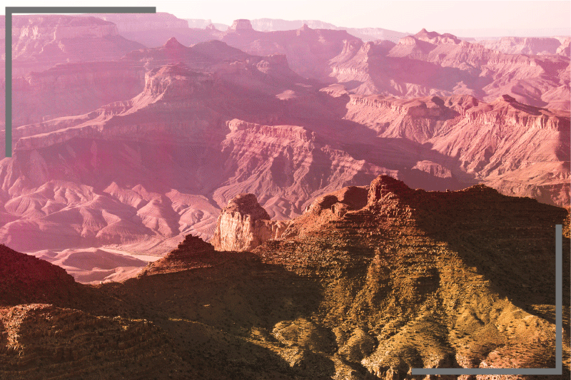 Modernūs stalo padėkliukai kalnų peizažas - „Tenstickers“