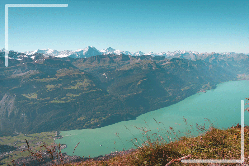 Snieguotus kalnus originalus stalo padekliukai - „Tenstickers“