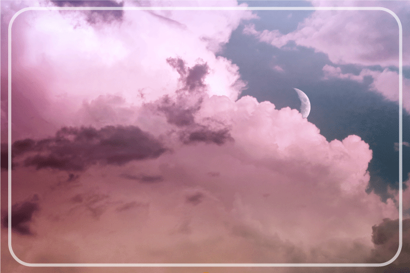 Modernūs stalo padėkliukai debesų dangaus mėnulis - „Tenstickers“