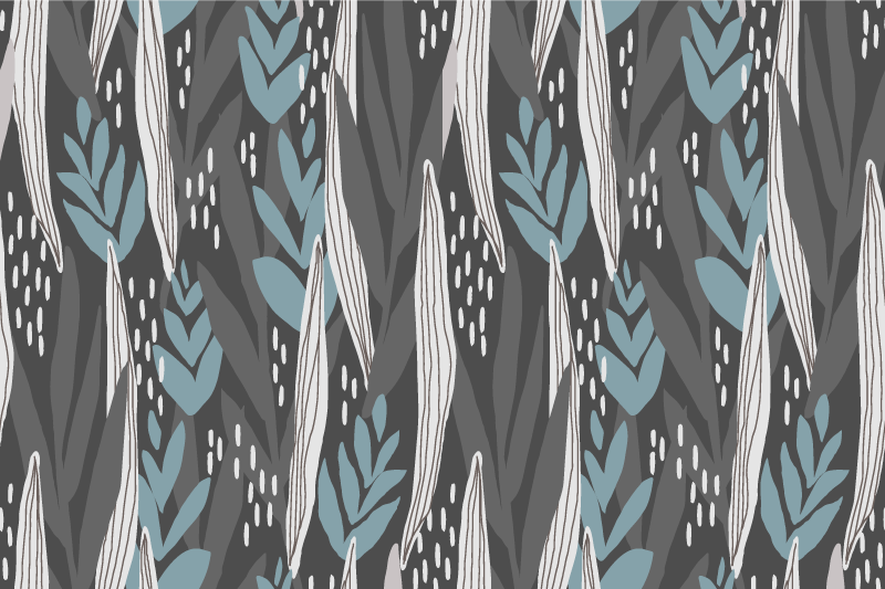 Tekstūruoti stalo padėkliukai lapų koncepcija - „Tenstickers“