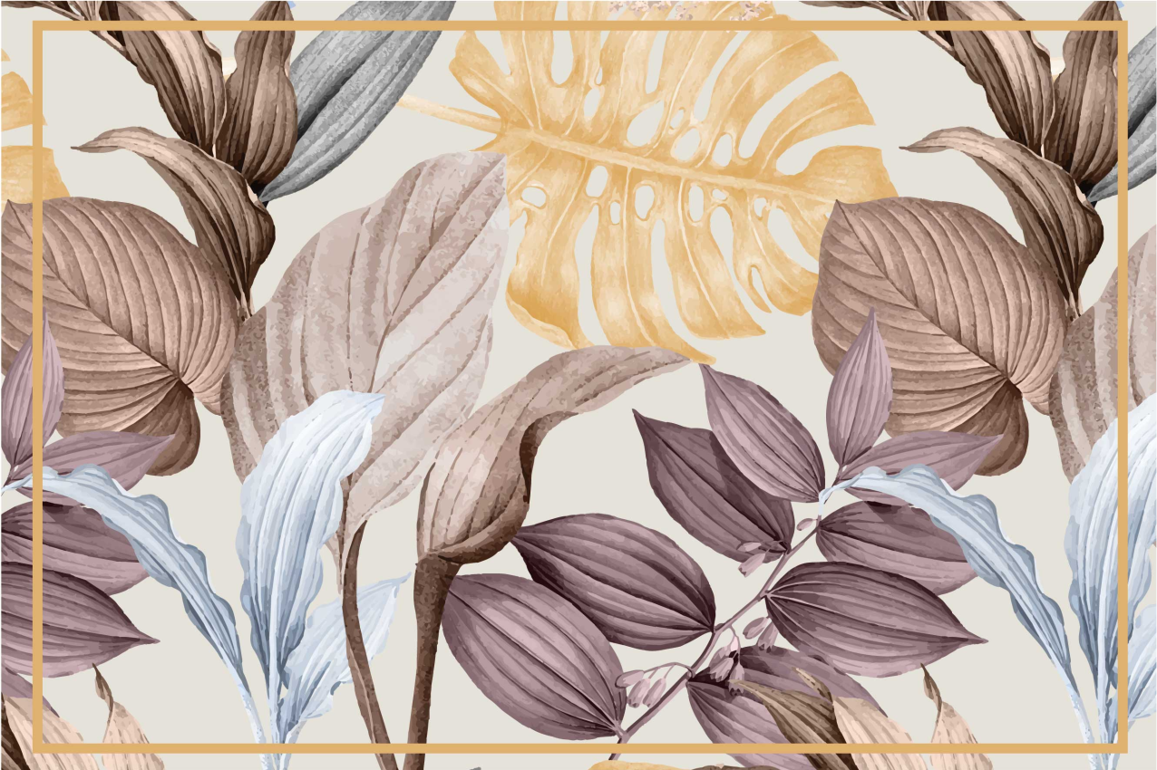 Tropiniai augalai xxl namų padėkliukai - „Tenstickers“