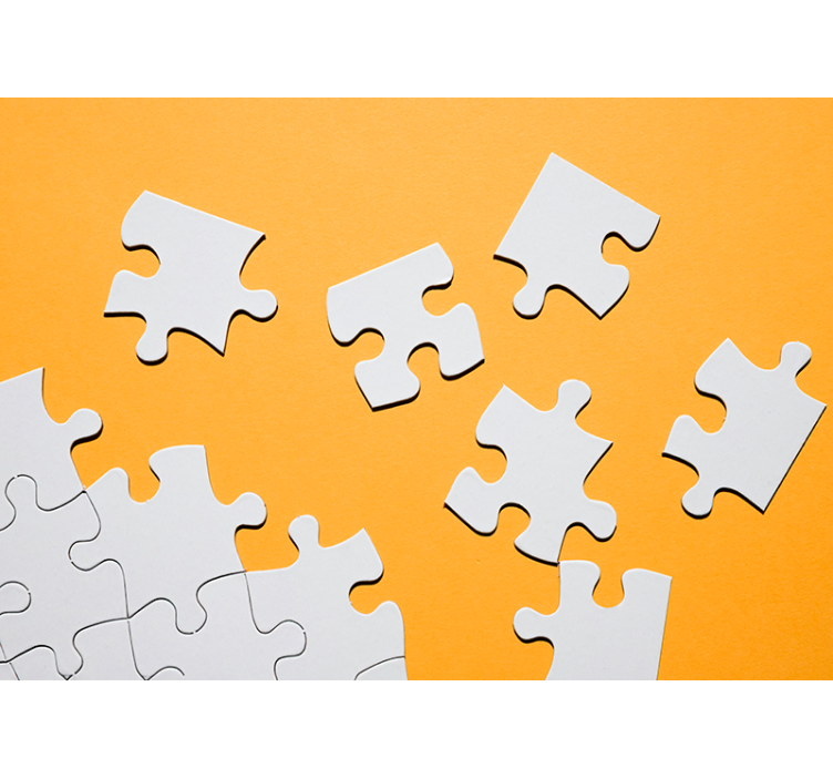 Dėlionės gabalas abstrakčios fototapetai - „Tenstickers“