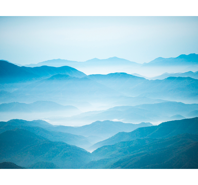 ūkanotas kalnų sienos freska - „Tenstickers“