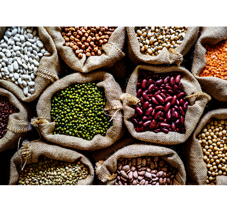 Skirtingi impulsai virtuvės sienos freska - „Tenstickers“