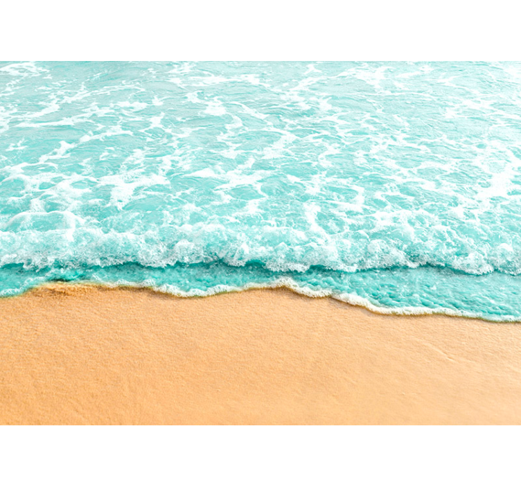 3d jūros sienos freskos bangos - „Tenstickers“