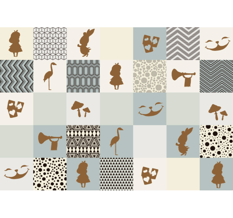 Alisa stebuklų fantazijos sienoje - „Tenstickers“