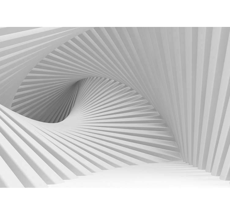 Laiptų bangos 3d sienos freska - „Tenstickers“