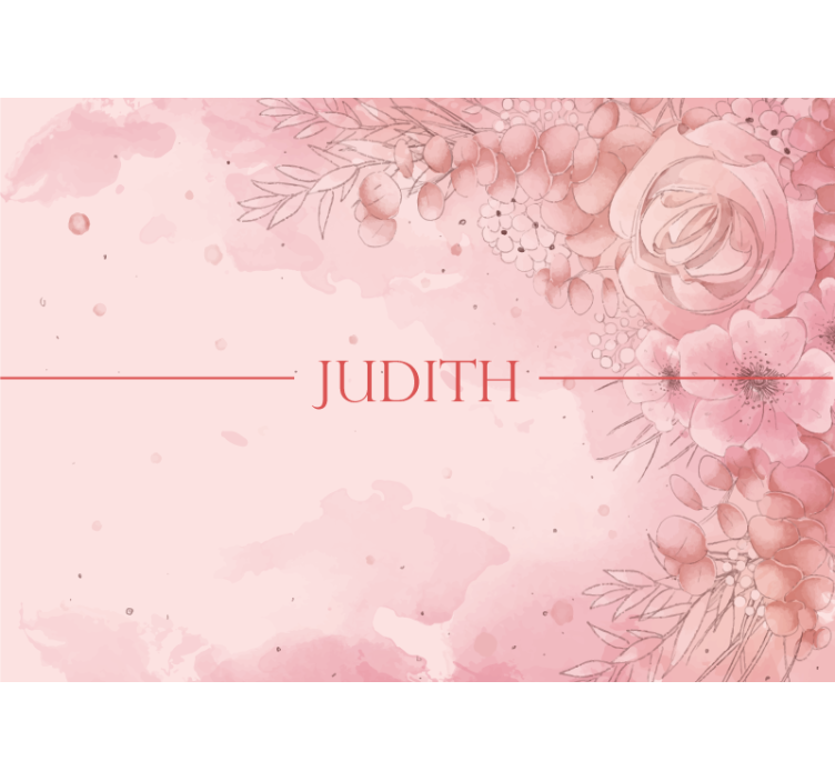 Gėlių sienos freska pritaikytas gėlių dizainas - „Tenstickers“