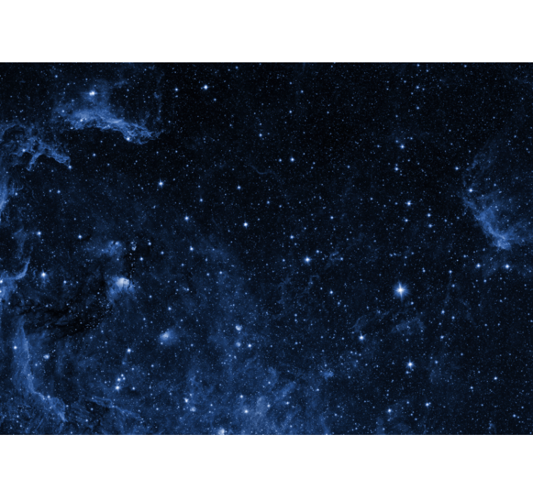 Galaktikos miegamasis su žvaigždynais sienų fototapetai - „Tenstickers“