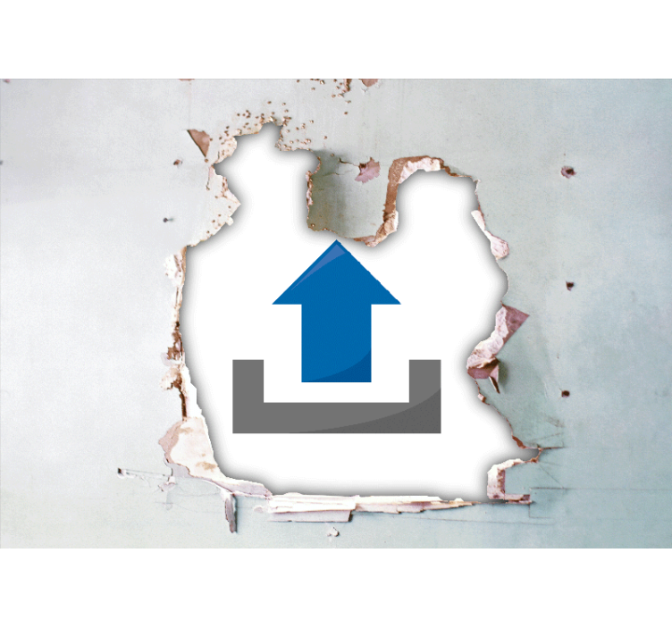 Kalnų sienos freska stulbinantis ežero vaizdas - „Tenstickers“