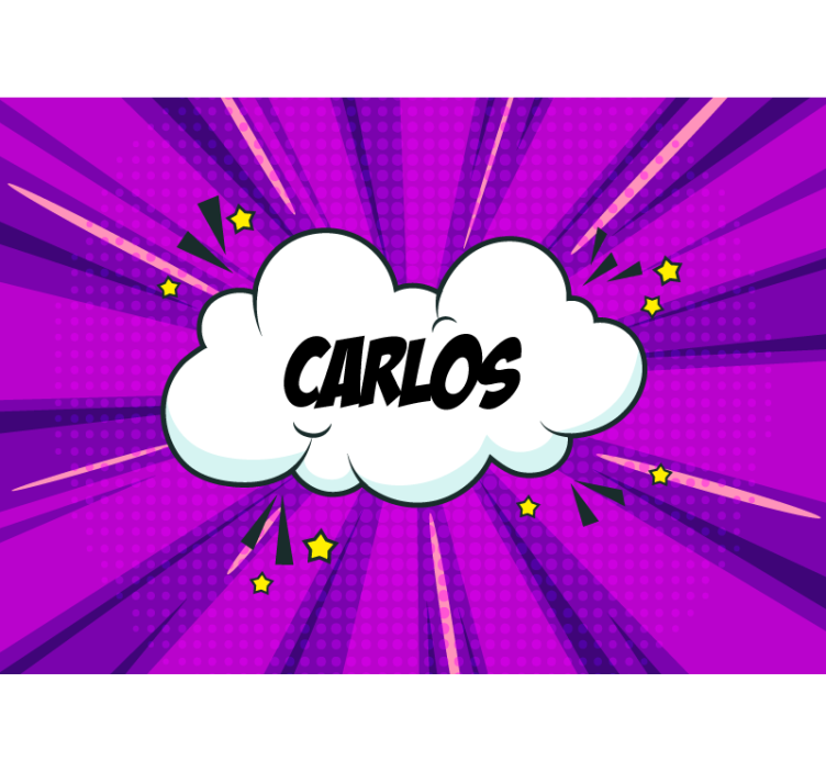 Pritaikomas pop art sieninis paveikslas - „Tenstickers“