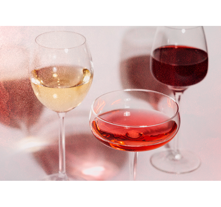 Muzikos sienų freska elegantiškiems vyno stiklinėms - „Tenstickers“