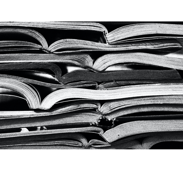 Sukrauti atidaryti puslapiai tekstūruotos sienų freska - „Tenstickers“