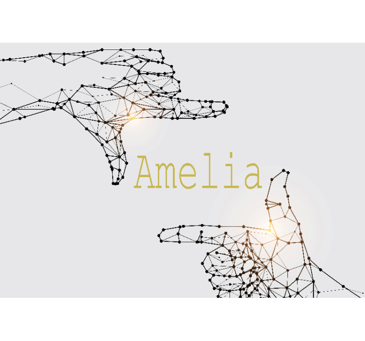 Geometrinio modelio paauglių sienų fototapetai - „Tenstickers“