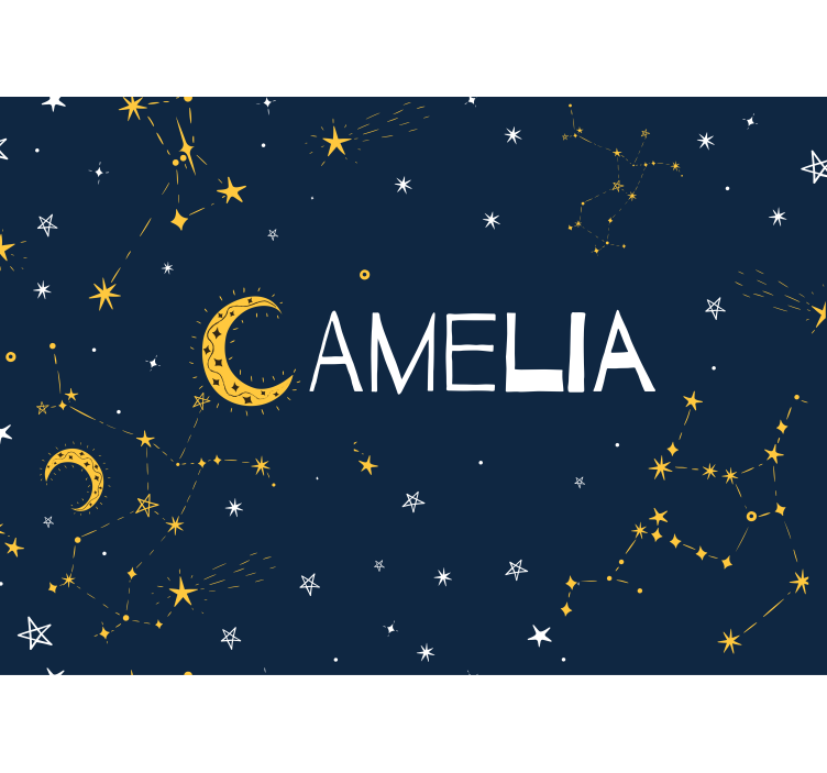 žvaigždynai ir mėnulio paauglių sienų fototapetai - „Tenstickers“