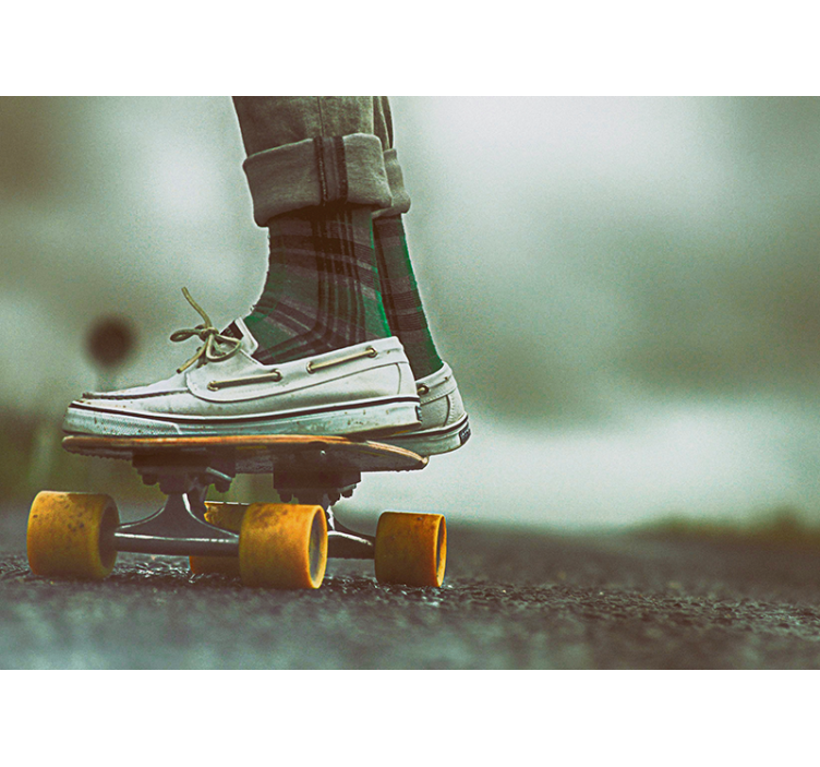 šaunus riedlenčių stilius mmiesto meno sienų freska - „Tenstickers“