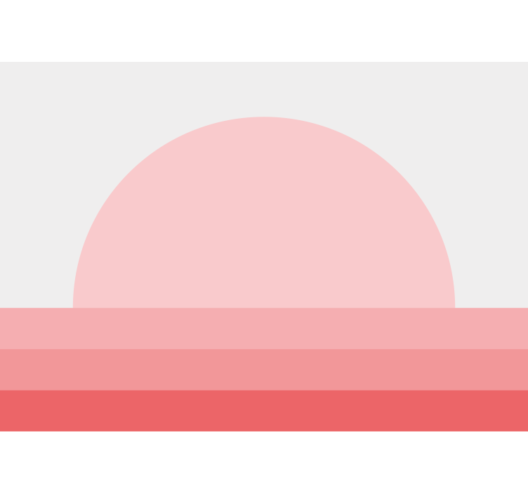 Gėlių sienos freska saulėlydžio gėlių kompozicija - „Tenstickers“