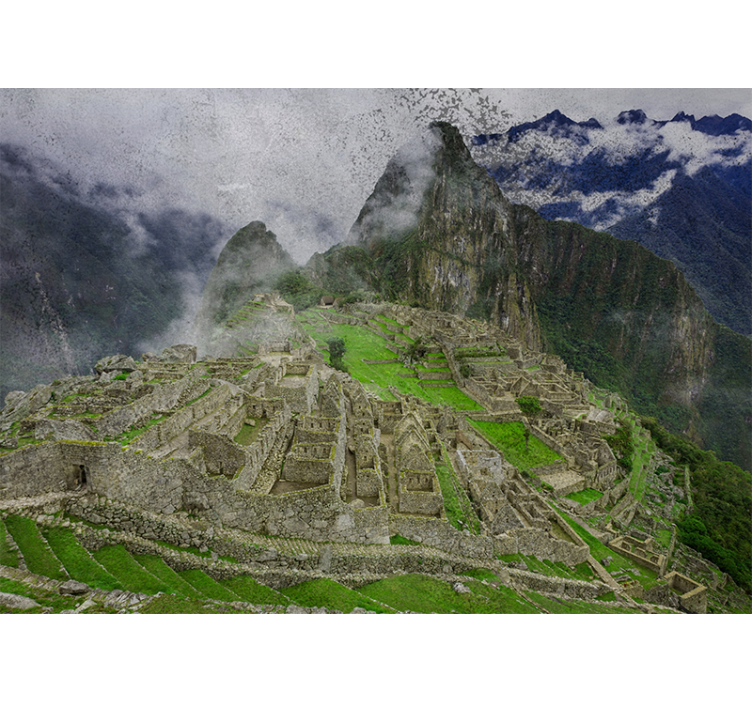 Machu picchu gamtos sieninė tapyba - „Tenstickers“