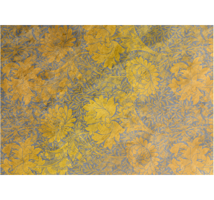 Gėlių sienos freska gėlių motyvų kompozicija - „Tenstickers“