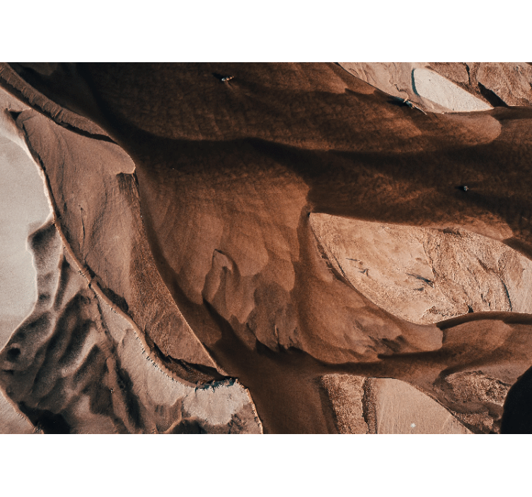 Abstraktus sienų freska smėlio tekstūromis - „Tenstickers“