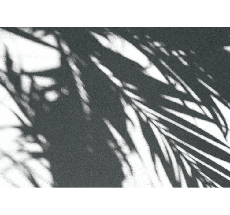 Gamtos sienų tapyba tamsių delnų raštai - „Tenstickers“