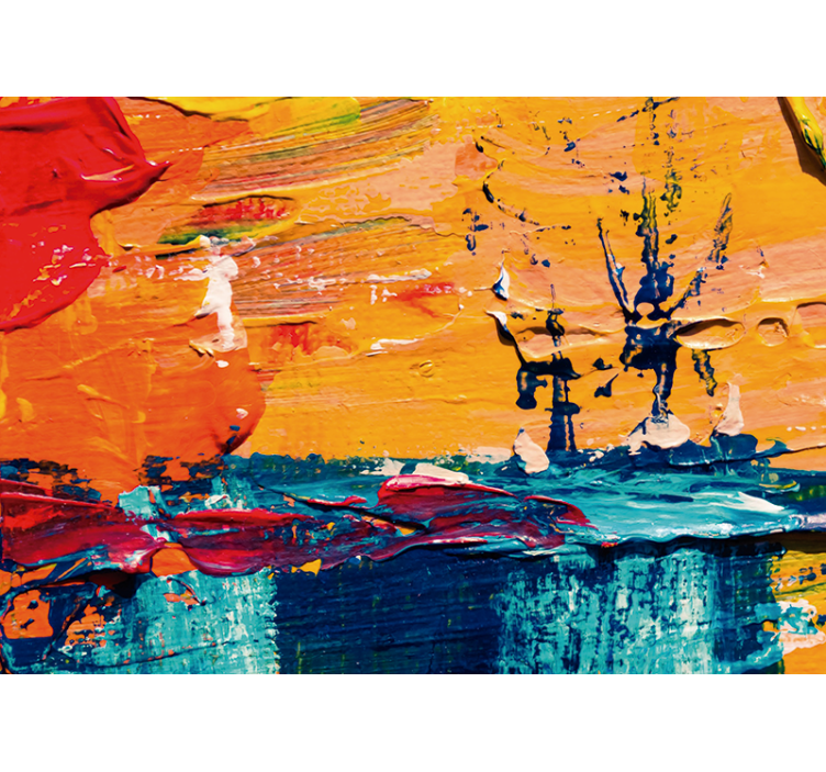 Meno sieniniai paveikslai vibrant abstract seascape - „Tenstickers“