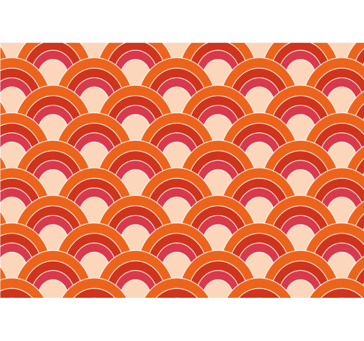 Tekstūros sienų freska su sluoksniuotu apvaliu raštu - „Tenstickers“