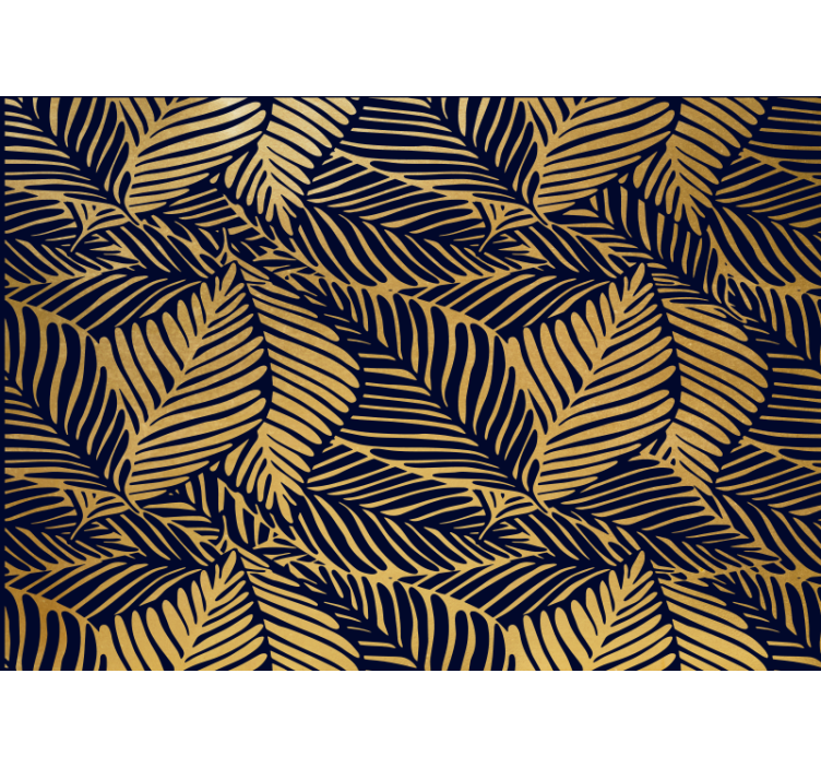 Gamtos sienų tapyba išsamių lapų raštai - „Tenstickers“