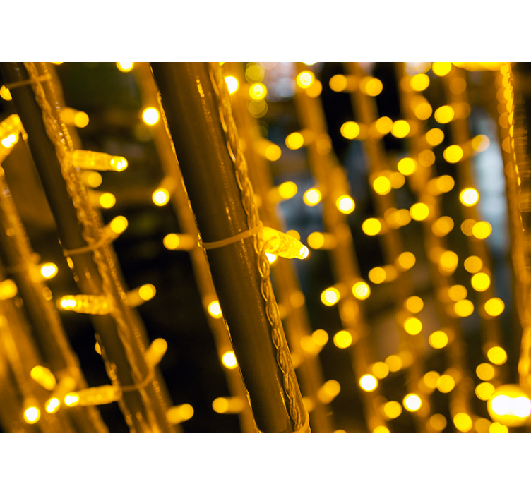 Tekstūruotos sienų freska Švytintys šviesos raštai - „Tenstickers“