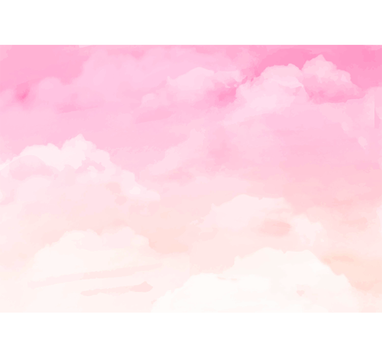 Rožinio pastelinio dangaus fono paauglių tapetai - „Tenstickers“