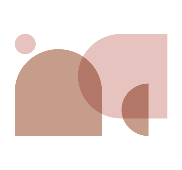 Abstraktus sienų freska geometrinių formų kompozicija - „Tenstickers“