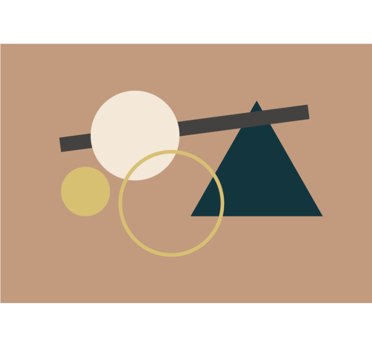 Geometrinių figūrų pusiausvyros pusiausvyra - „Tenstickers“