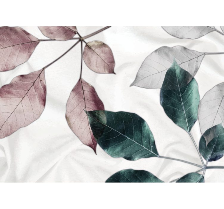 Džiunglių atogrąžų lapų gamtos tapetai - „Tenstickers“