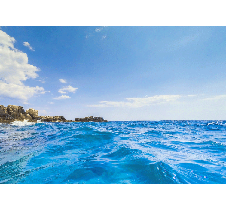 Viduržemio jūros mėlynumo dangaus fototapetai - „Tenstickers“